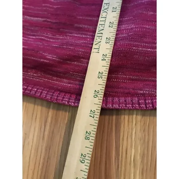 Eddie Bauer Sweater 2XL Pink V Neck Button Down Cotton Pullover Vintage - Picture 3 of 4